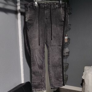 Torrid Black Denim Joggers